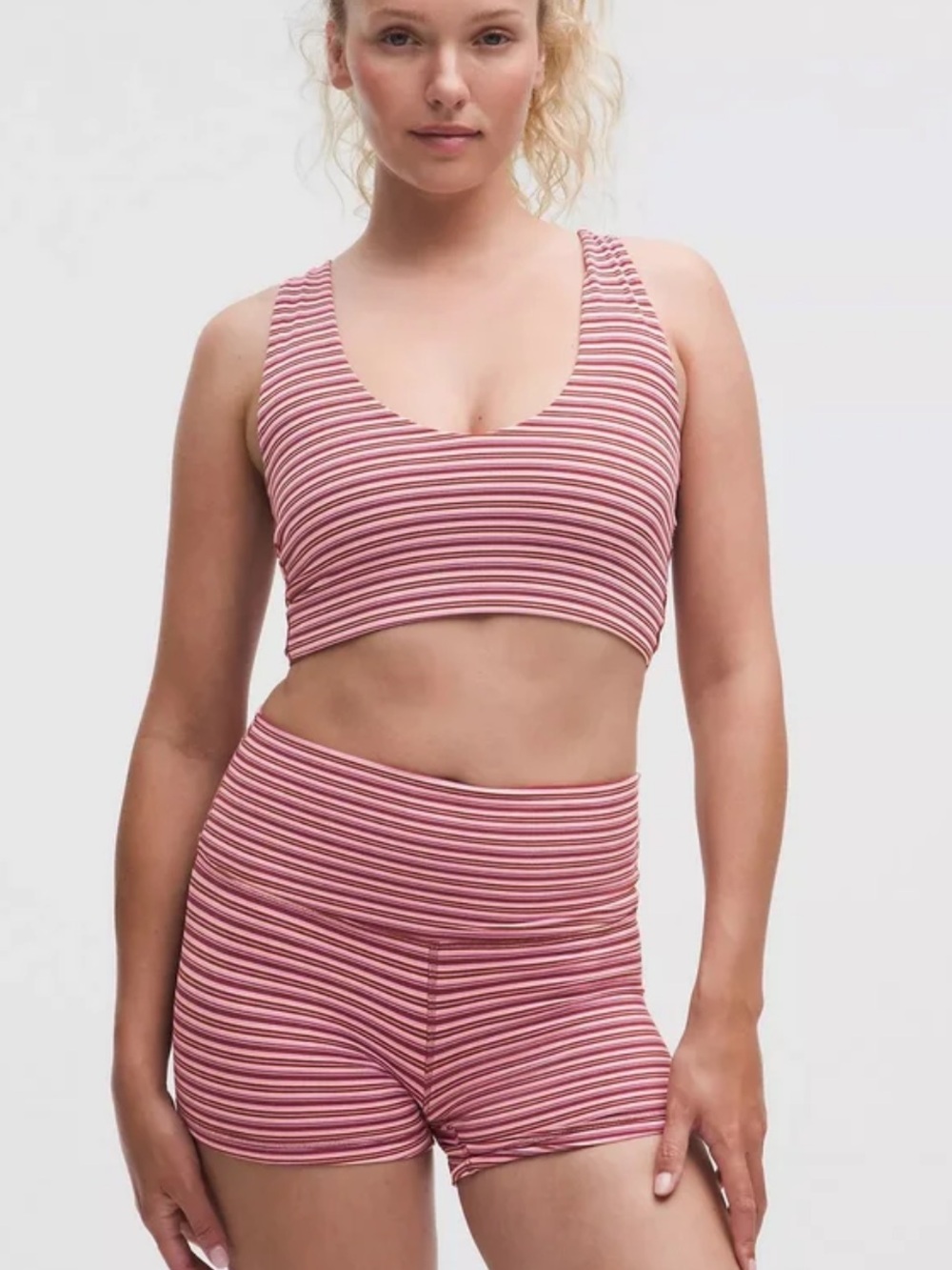 IN SEARCH OF: Lululemon stripe bike shorts